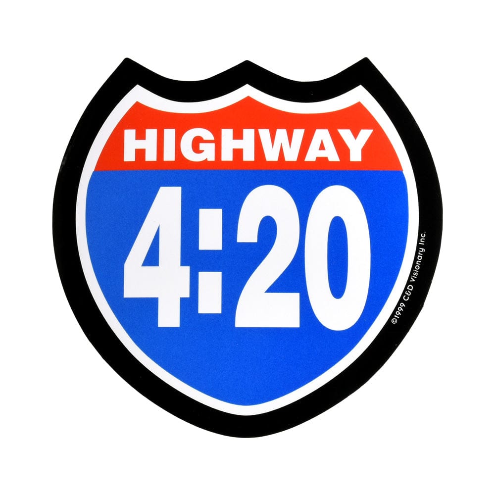 Daily High Club Sticker Highway 420 Sticker