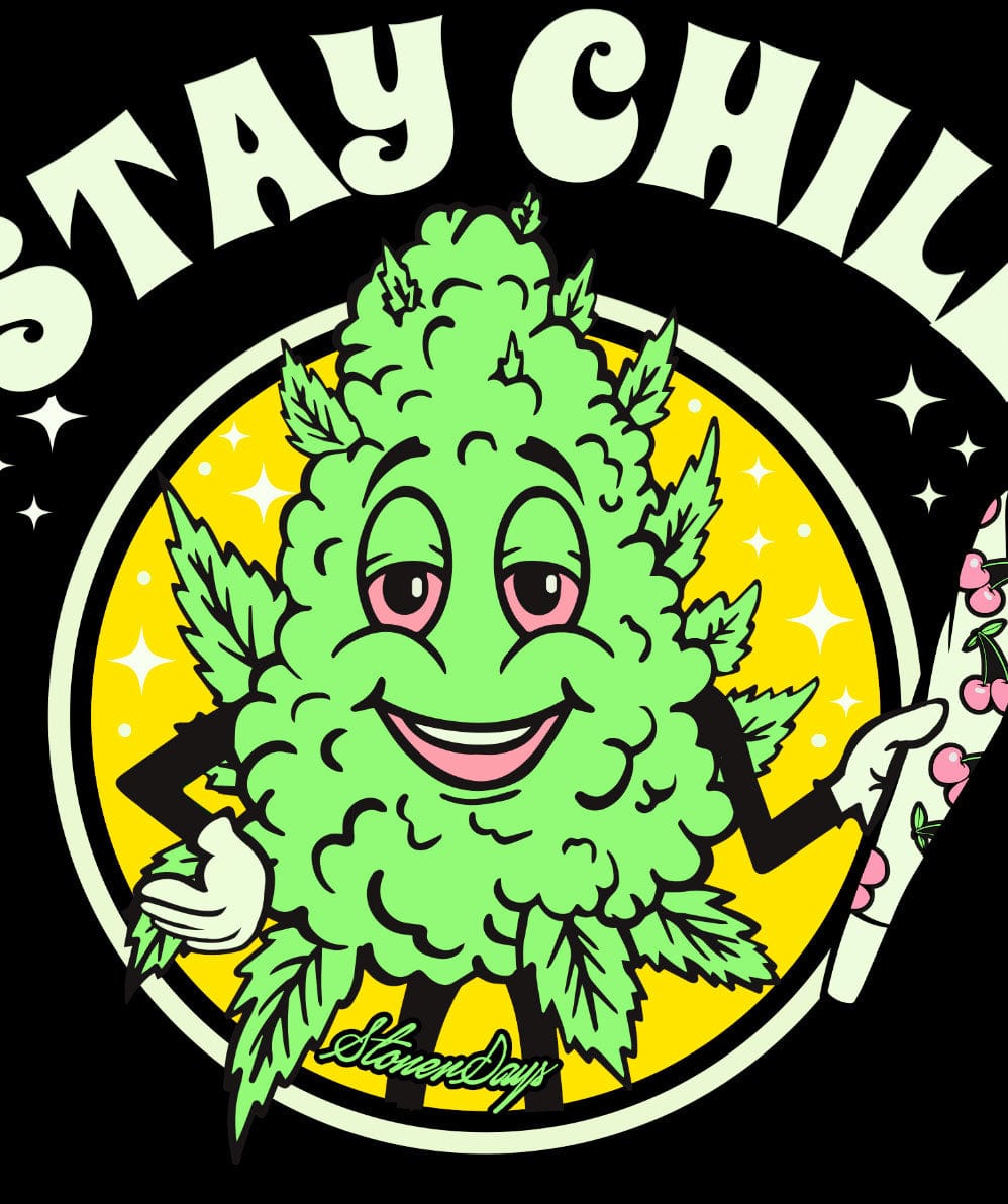 StonerDays Clothing Stay Chill Womens Racerback