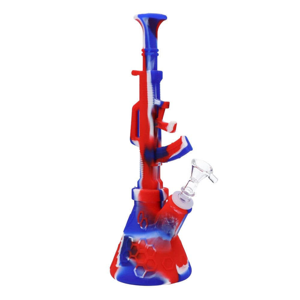 Daily High Club Water Pipe 11.5inch AK47 silicone water pipe