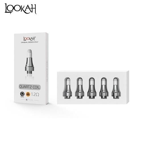 Lookah Lookah Seahorse Pro Nectar Collector Replacement Tips Quartz - 5 Pack