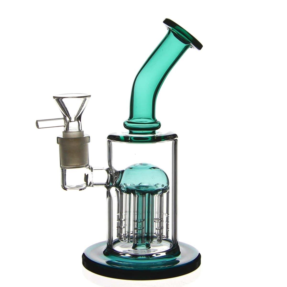Benext Generation Glass Teal The Jammer Tree Perc Bong
