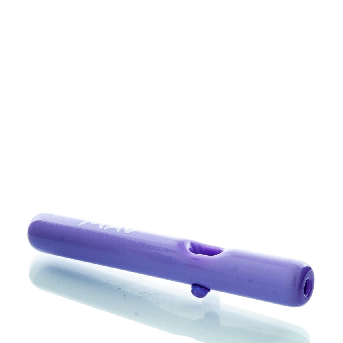 MAV Glass Hand Pipe Purple 7" Steamroller