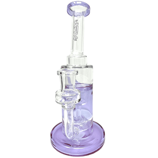 AFM Smoke Dab Rig Purple 8.5" Power Glass Incycler Dab Rig