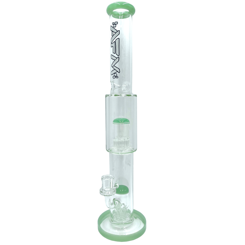 AFM Smoke Bong Mint The Double Daisy Straight Rig - 18
