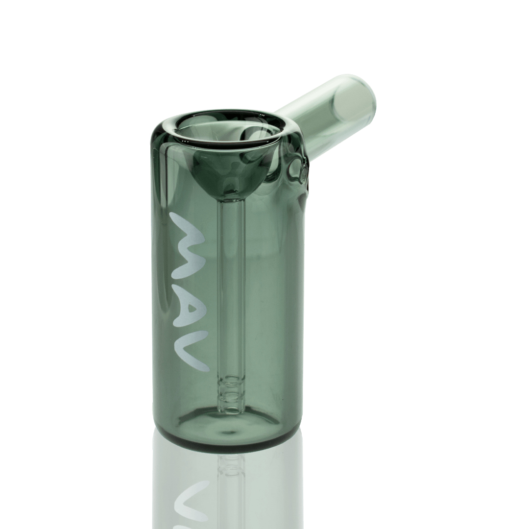 MAV Glass Hand Pipe Smoke 2.5" Mini Standing Hammer Bubbler CX45TSMOKE
