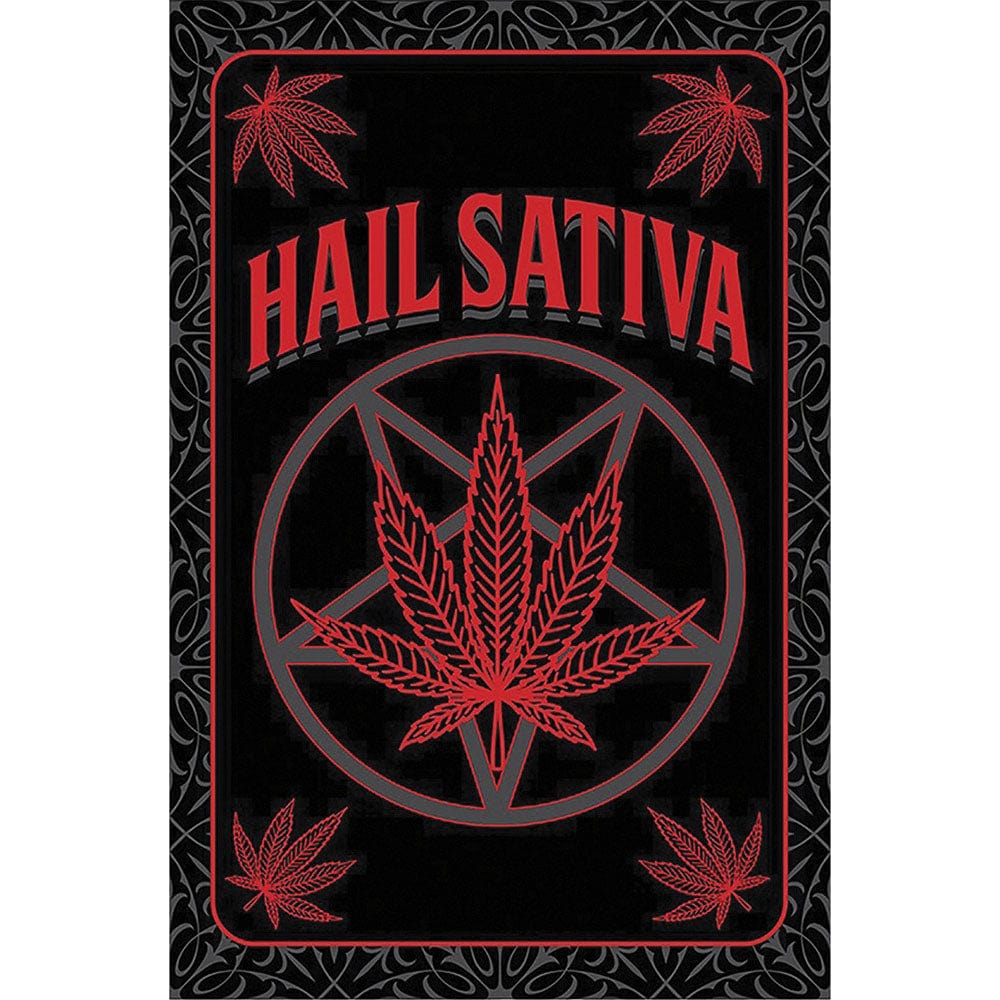 Gift Guru Fujima Hail Sativa Tapestry - 50"x78"