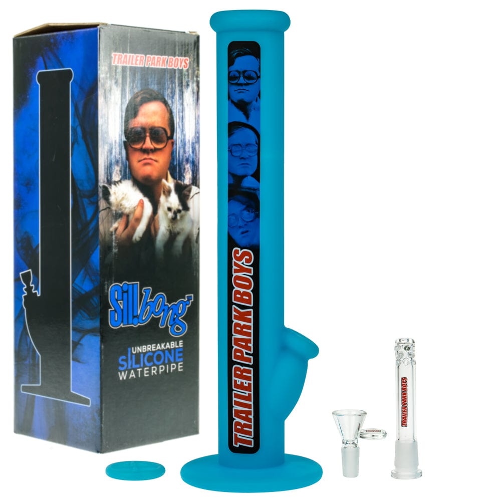 Trailer Park Boys bong Silibong 14" Straight Silicone Water Pipe