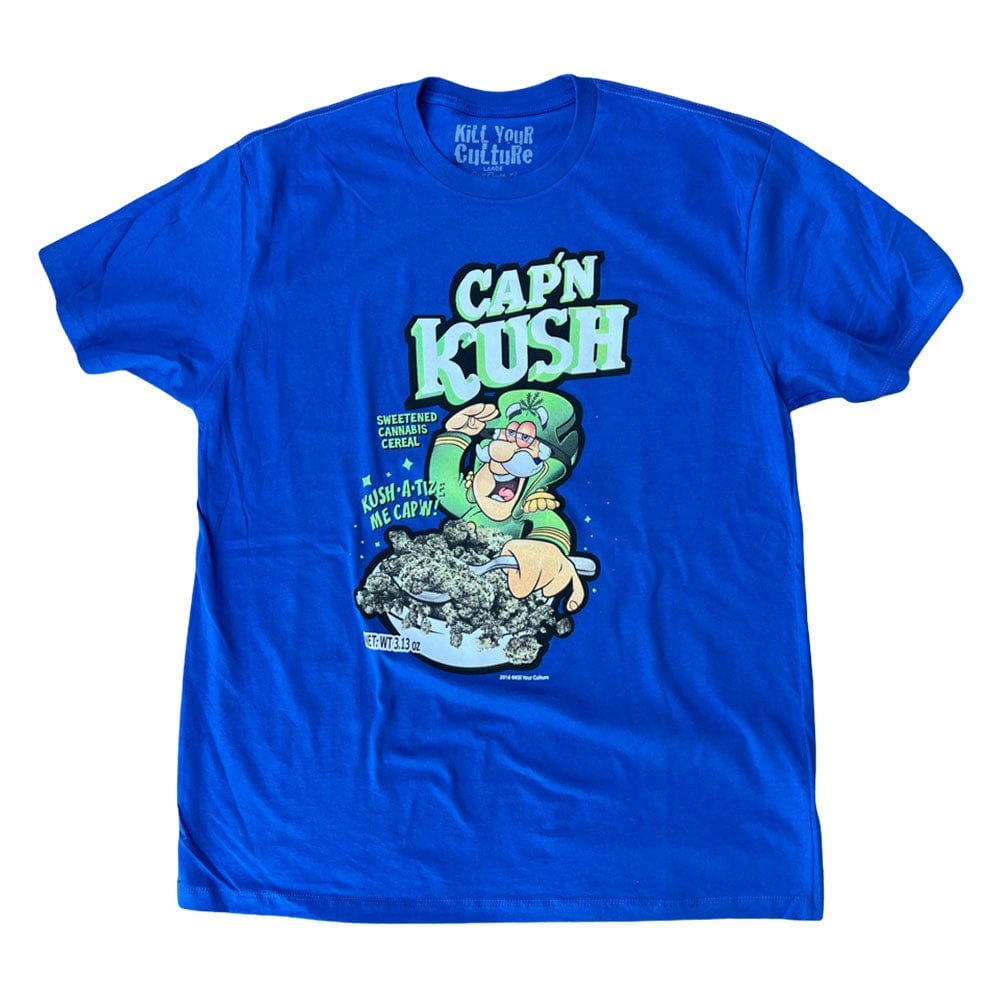 Kill Your Culture Apparel Medium Cap'N Kush T-Shirt
