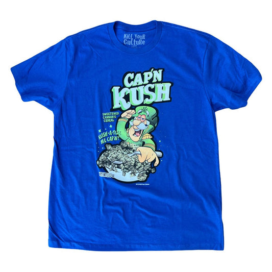 Kill Your Culture Apparel Medium Cap'N Kush T-Shirt