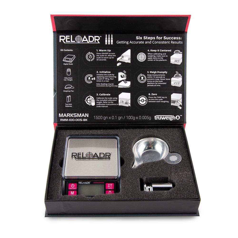 Truweigh Scales Truweigh Marksman Digital Reloading Scale - 100g x 0.005g - Black