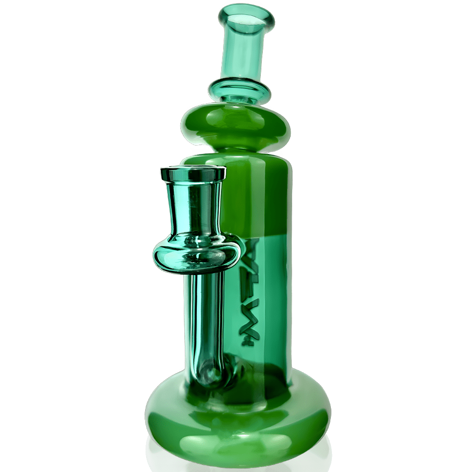 AFM Smoke Dab Rig Aqua/Green 7" RipNip Color Mini Dab Rig
