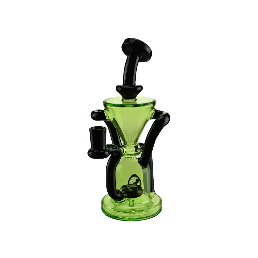 MAV Glass Dab Rig Black and Ooze The Humboldt Recycler