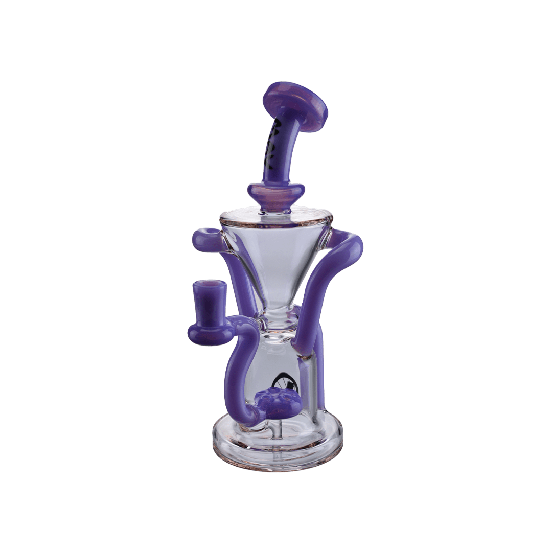 MAV Glass Dab Rig Purple Milk and Purple The Humboldt Recycler