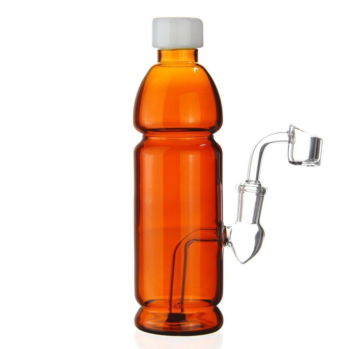 SBC Glass Amber Terpade Bottle Dab Rig
