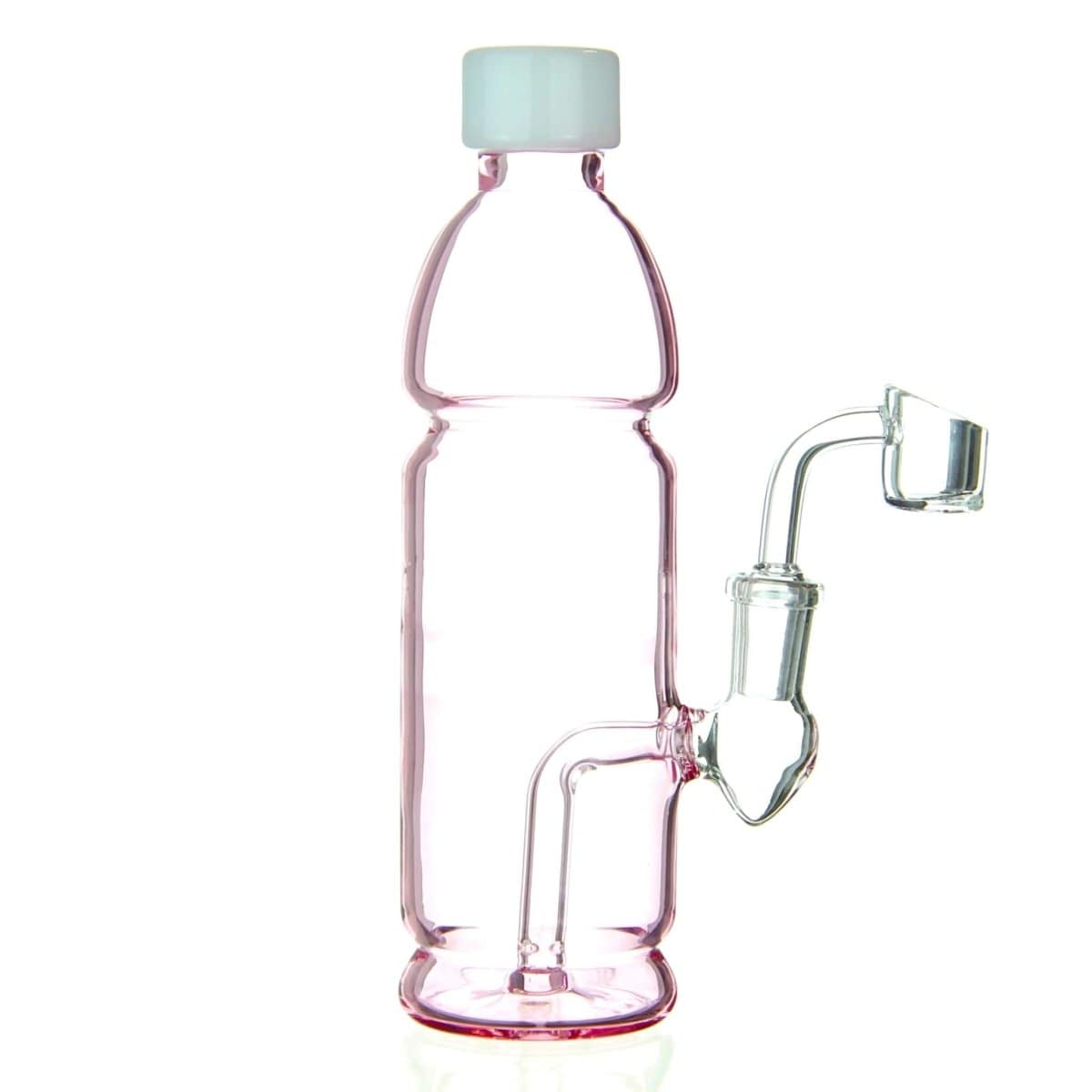 SBC Glass Pink Terpade Bottle Dab Rig