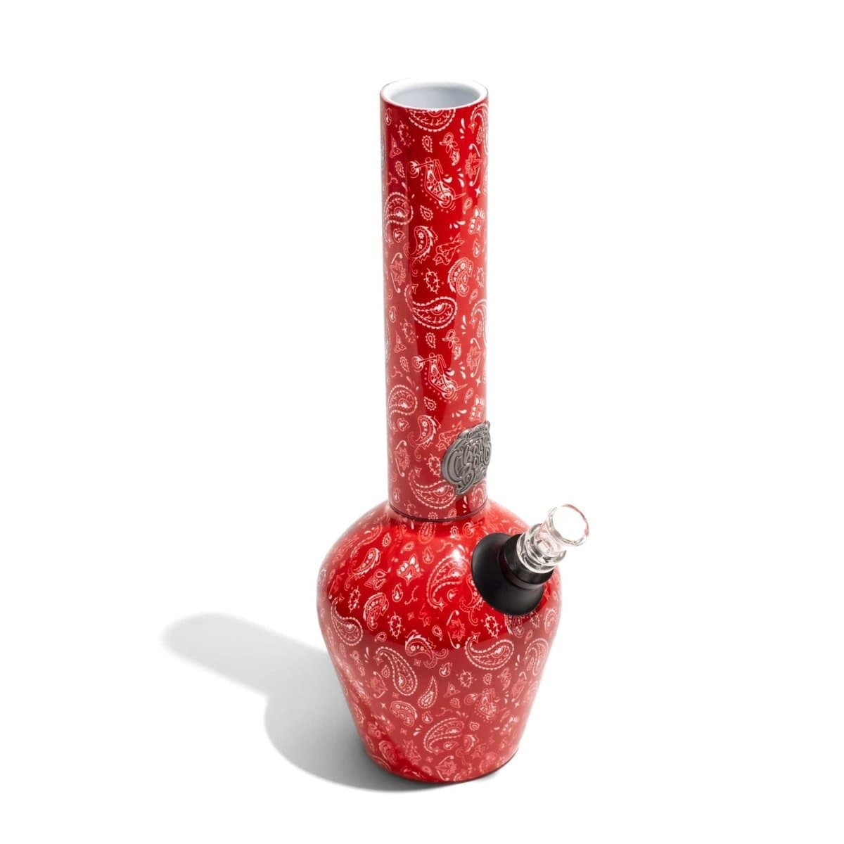 Chill Steel Pipes Red Paisley Bandana Limited Edition Tommy Chong Chill Bong