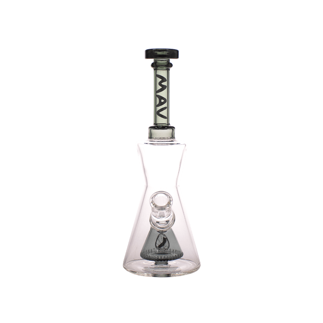MAV Glass Bong Smoke Pyramid Hourglass Bong