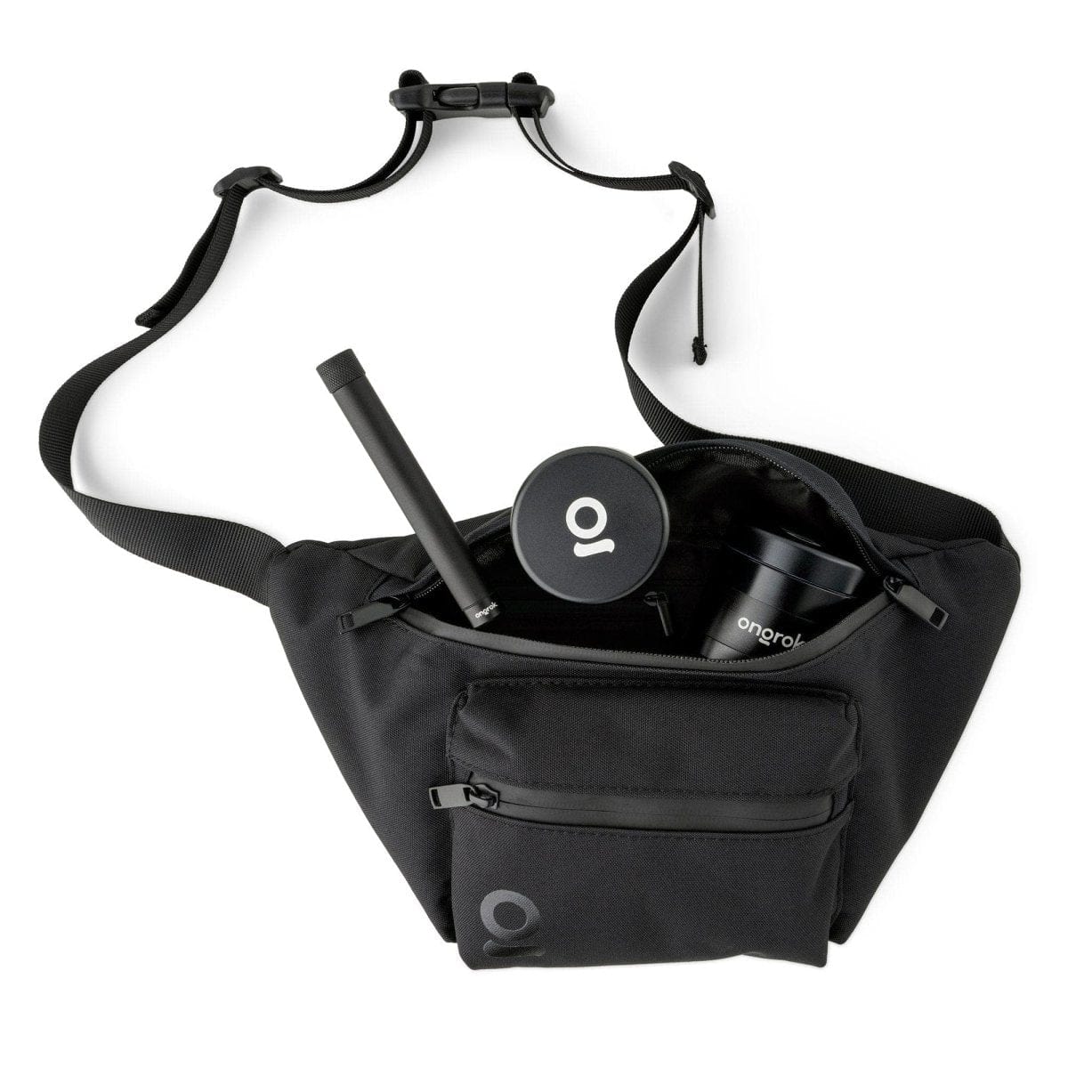 ongrok us Carbon-lined Fanny Pack / Travel Pouch