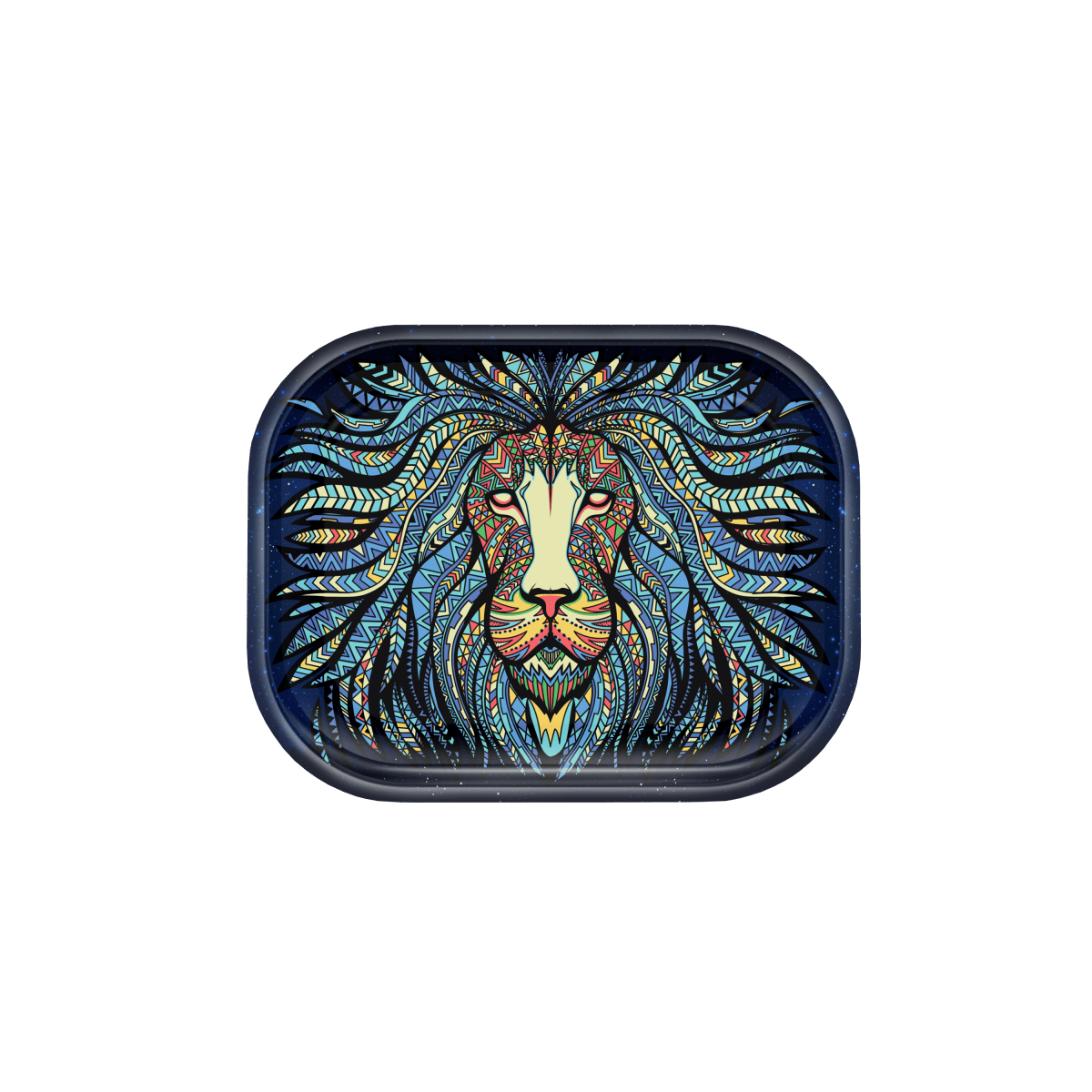 V-Syndicate Glass Small / Tribal Lion V-Syndicate Metal Rolling Trays
