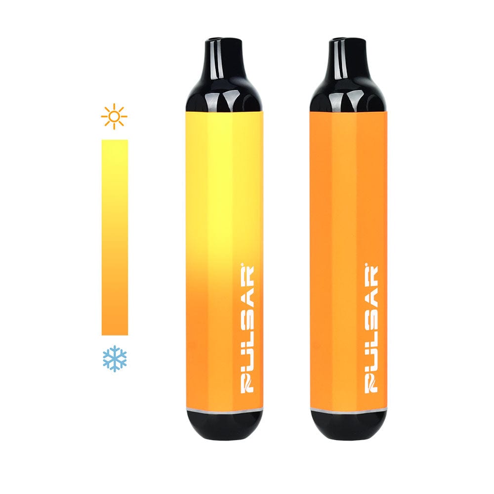 Gift Guru Thermo Orange to Yellow Pulsar 510 DL Thermo Finish Auto-Draw VV Vape Pen - 320mAh