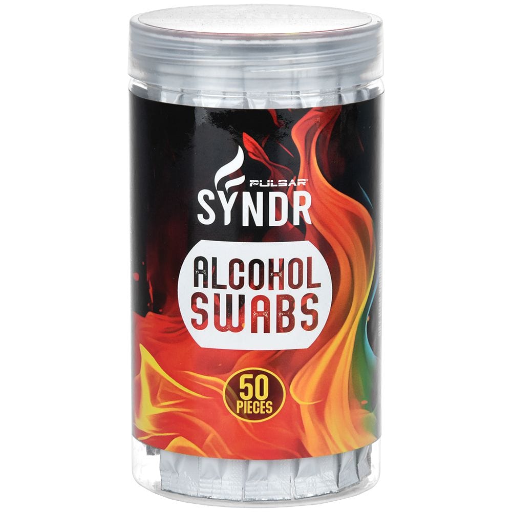 Pulsar Cleaner SYNDR Alcohol Cotton Cleaning Swabs 50 count