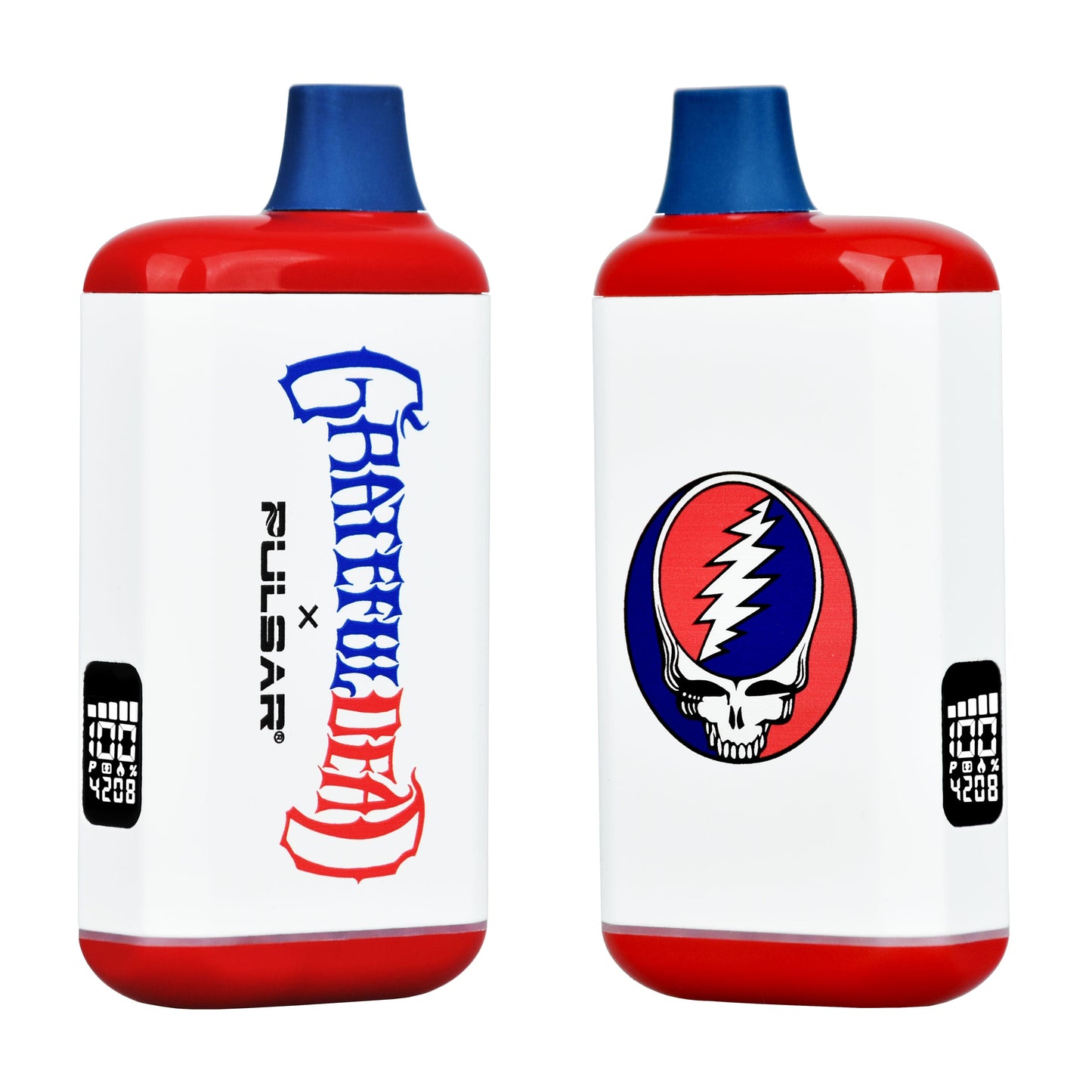 Gift Guru Steal Your Face / Individual Grateful Dead x Pulsar 510 DL 2.0 Pro Auto-Draw VV Vape Bar | 1000mAh