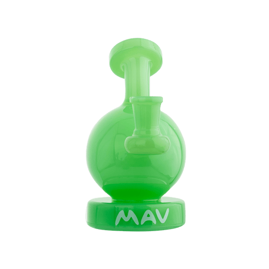 MAV Glass Bong Seafoam Vintage Bulb Bong