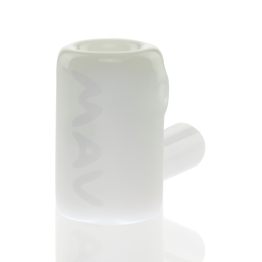 MAV Glass Hand Pipe White 2.5