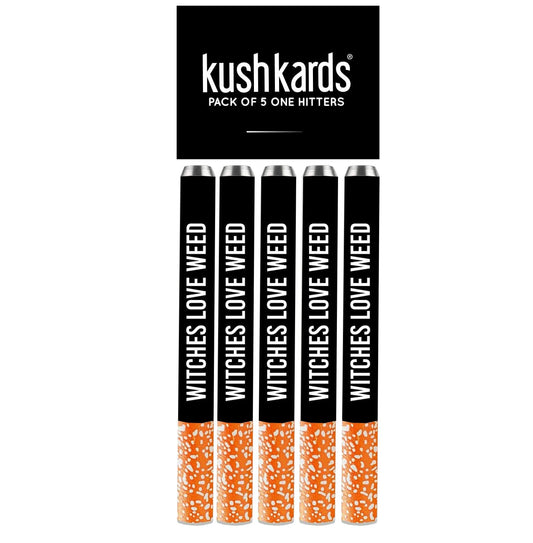 KushKards Witches Love Weed One Hitter 5 Pack