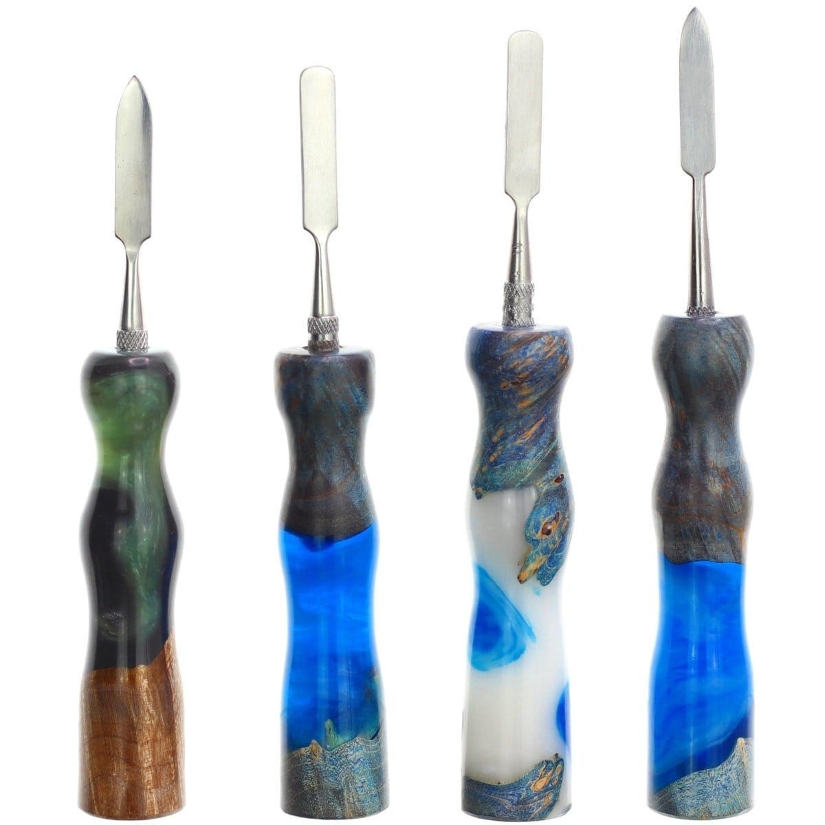 Galactic Crafts Accessory Wood Worked Resin Dab Tool