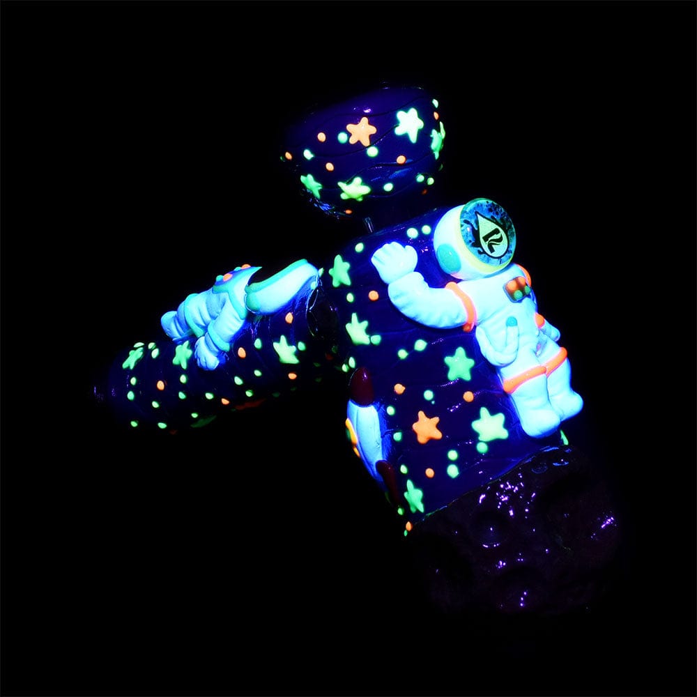 Gift Guru Bubbler Pulsar Spaceman Bubbler Pipe - 8" / 19mm F