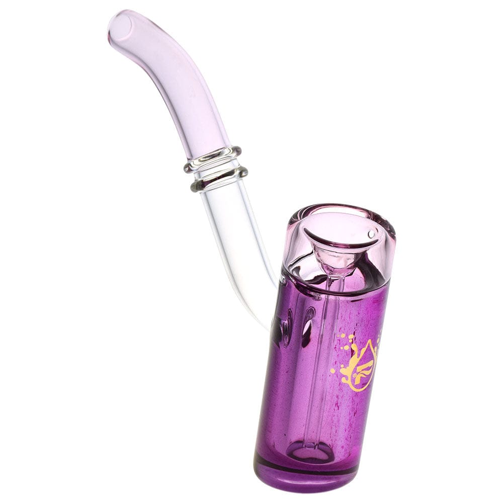 Gift Guru Bubbler Purple & Lavender Pulsar Glycerin Series Freezable Bicolor Bubbler | 5.5"