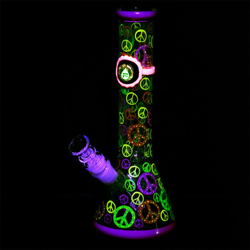 Pulsar Pulsar Peacekeeper Beaker Water Pipe - 10"/14mm F