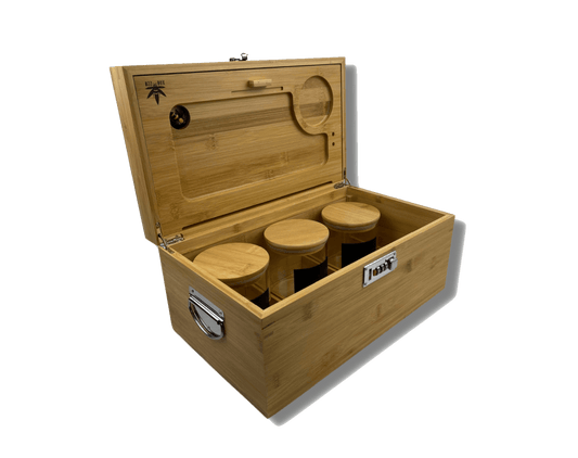 Bzz Box Bzz Box Without Engraving Stash Box - XL Bamboo Bzz Box