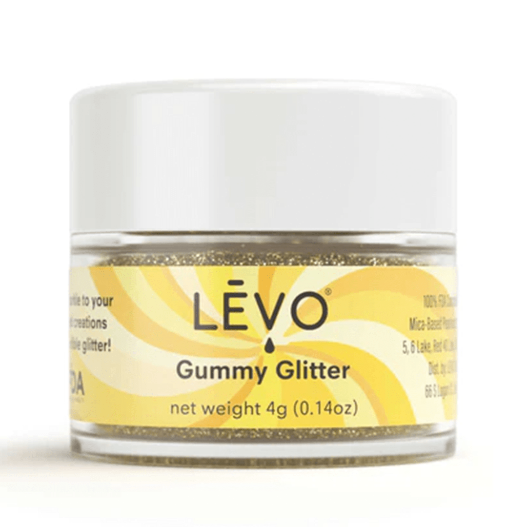 Levo Oil Oil Infuser Gummy Glitter - Gold LEVO Gummy Accessories