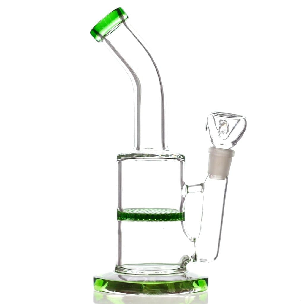 Himalayan Glass Glass Accented Mini Destroyer Bong