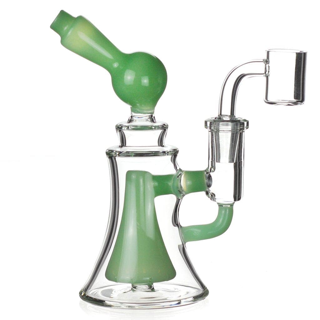 Benext Generation Glass Jade Accented Scope Prism Dab Rig