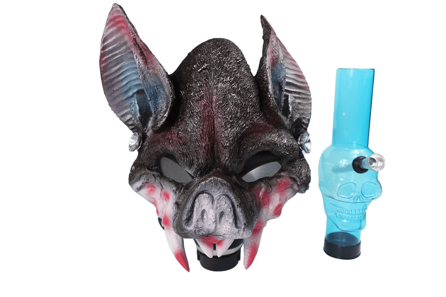 Cloud 8 Smoke Accessory bong Bat Halloween Style Gas Mask Bong Mask Hookah