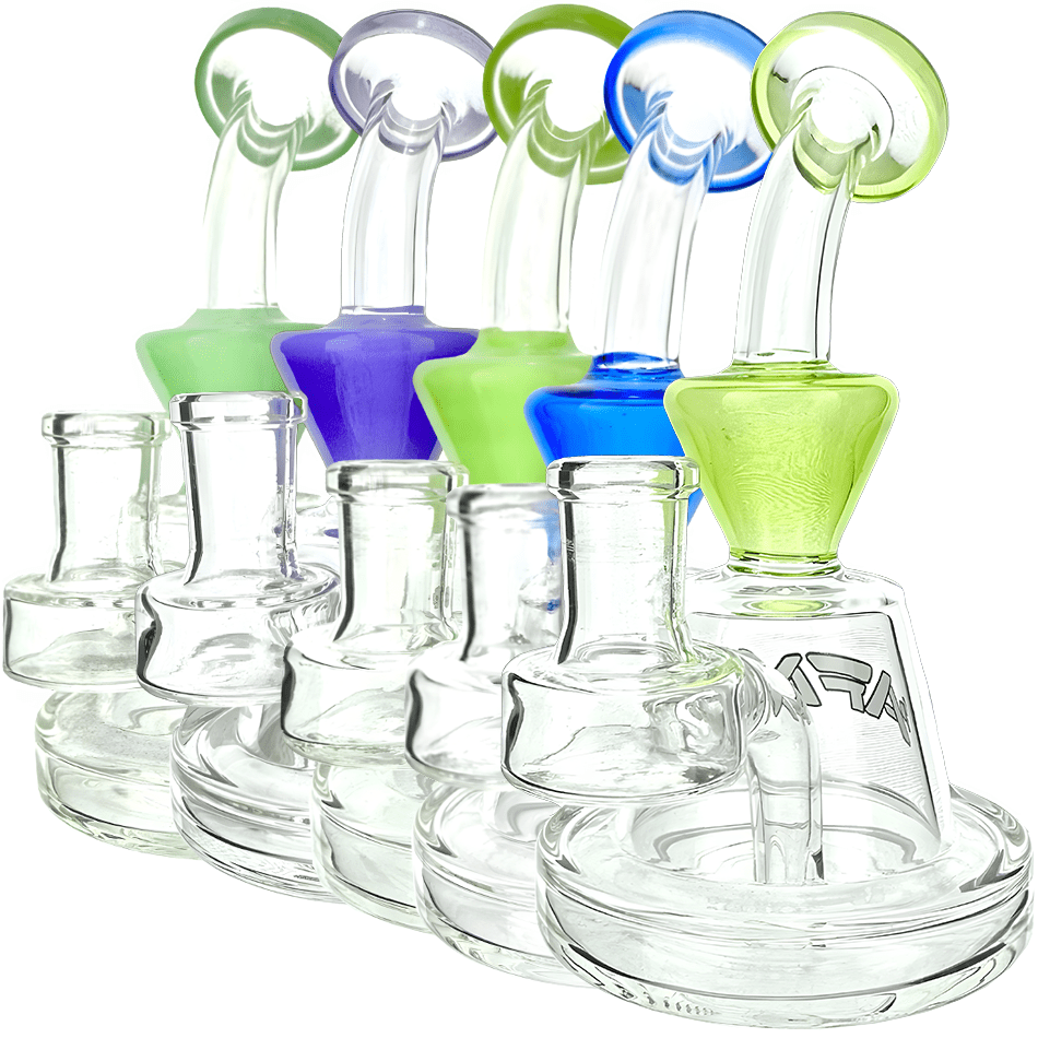AFM Smoke Dab Rig 5.5" Little Killer Clear Glass Mini Dab Rig