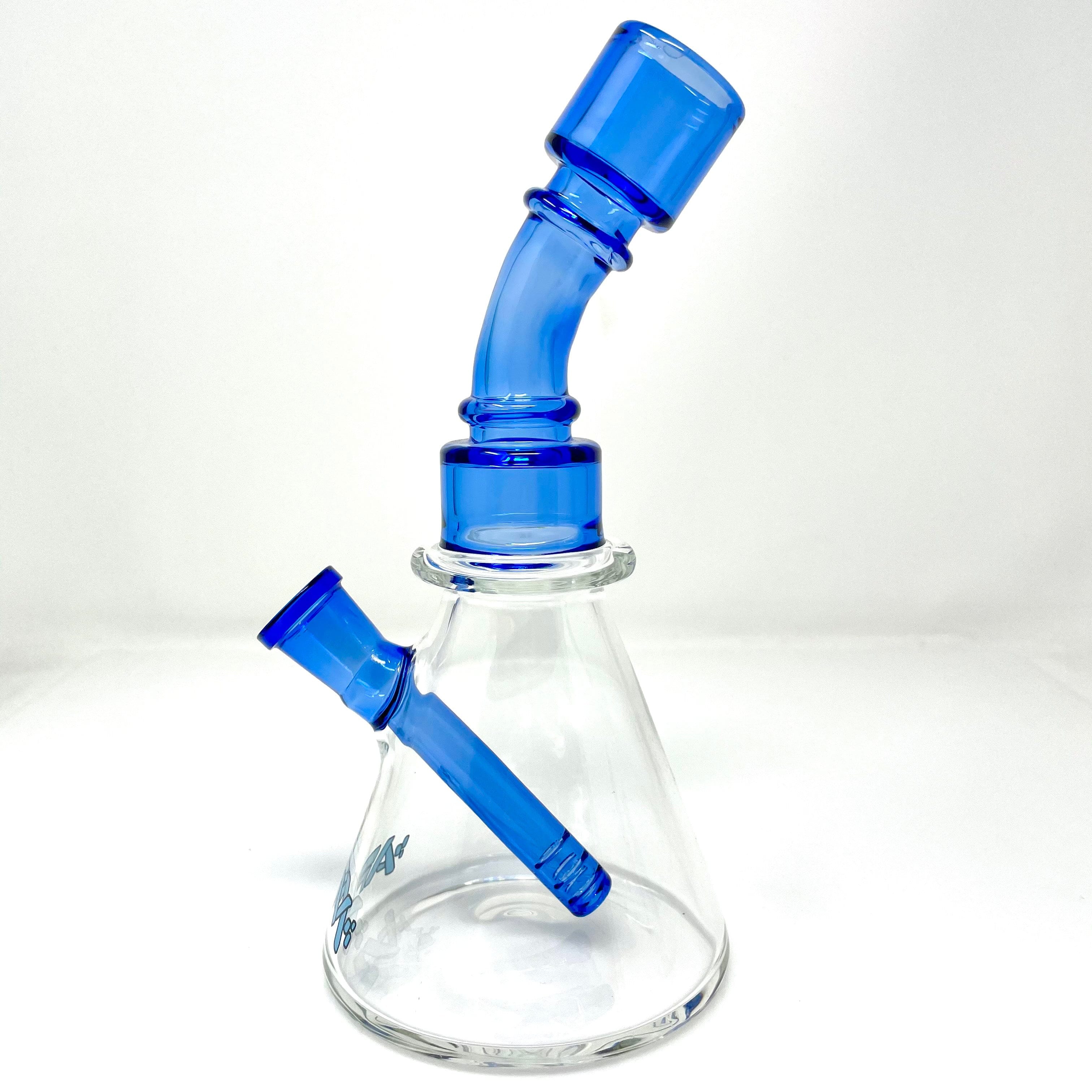 AFM Smoke Dab Rig 8" One Shot Clear Glass Mini Dab Rig
