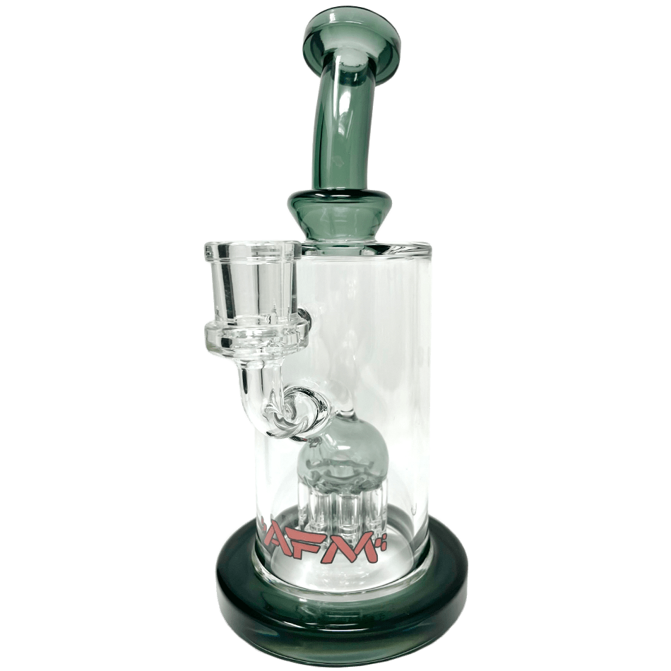 AFM Smoke Dab Rig Black 8" Daisy Arm Perc Glass Dab Rig