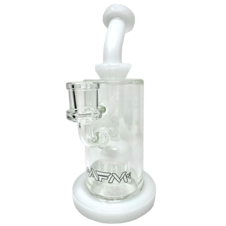 AFM Smoke Dab Rig Ivory 8" Daisy Arm Perc Glass Dab Rig