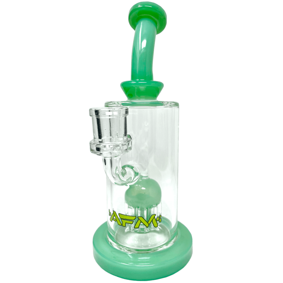 AFM Smoke Dab Rig Mint 8" Daisy Arm Perc Glass Dab Rig