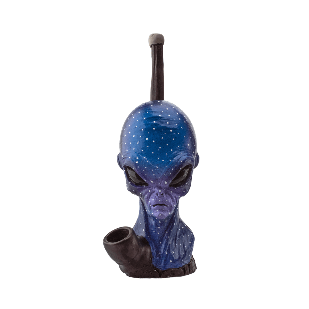 Medusa Customs Smoking Pipes Alien-Galaxy Medusa Customs Hand Carved Pipes