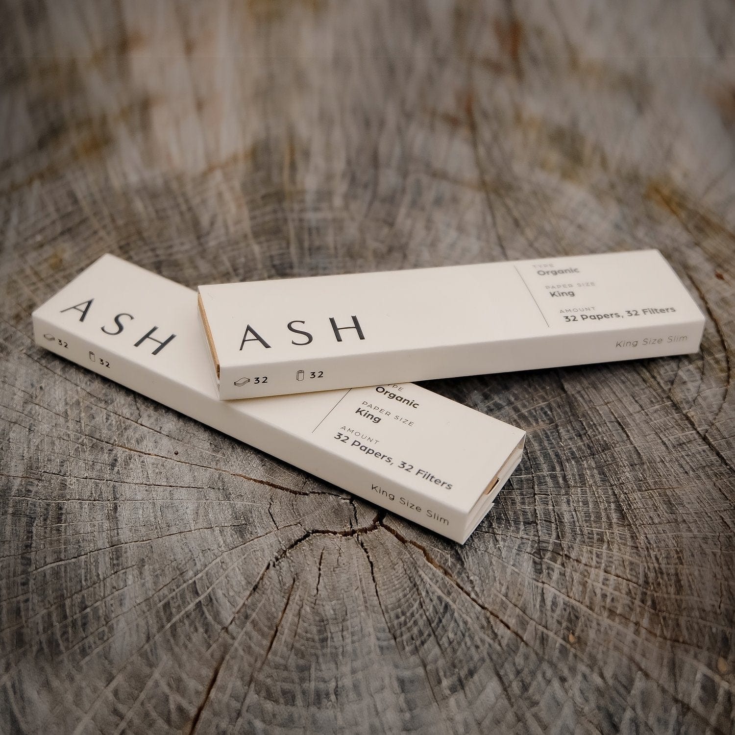 ASH Rolling Paper Rolling Paper | King | Organic
