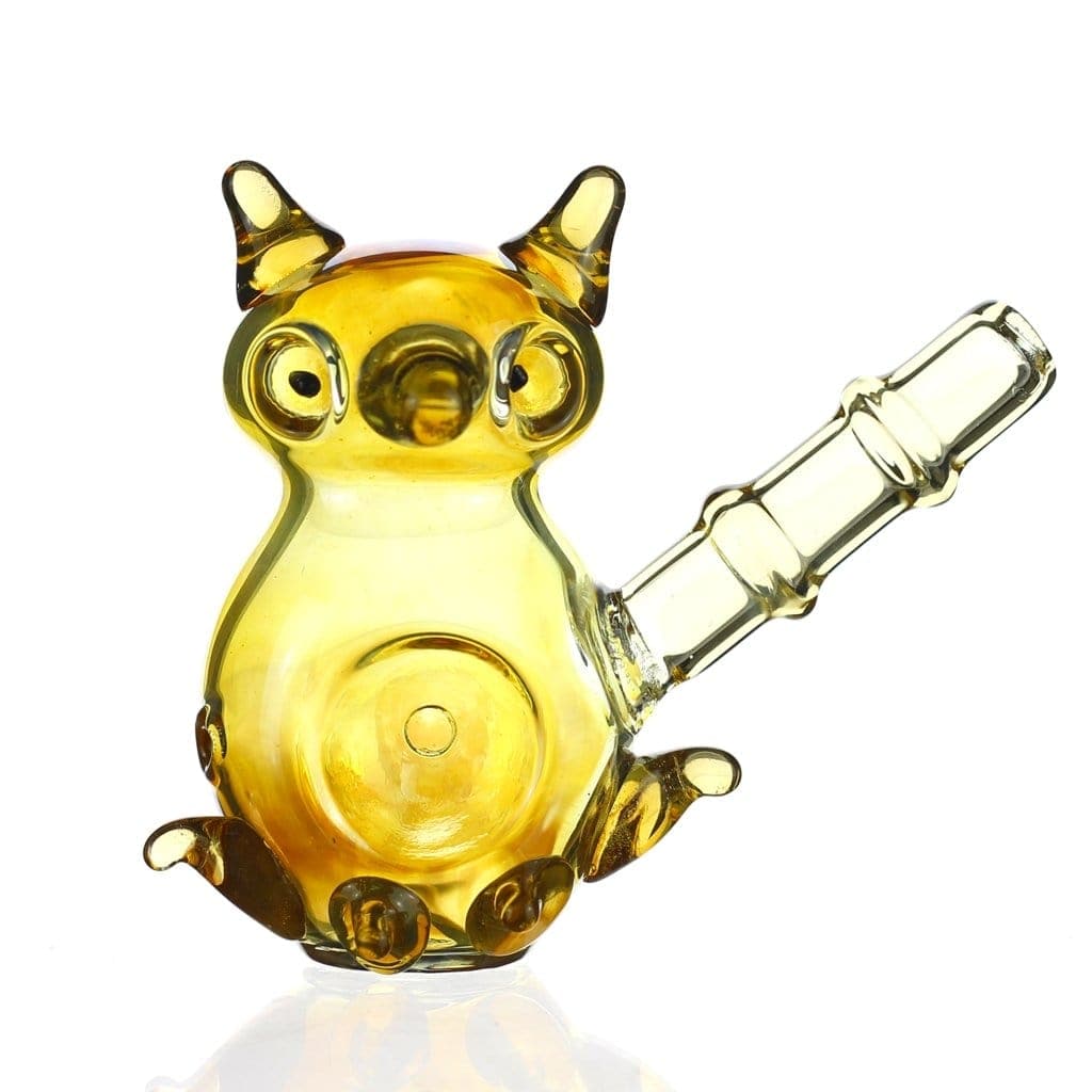 Himalayan Glass Glass Assorted Owl Dry Pipe