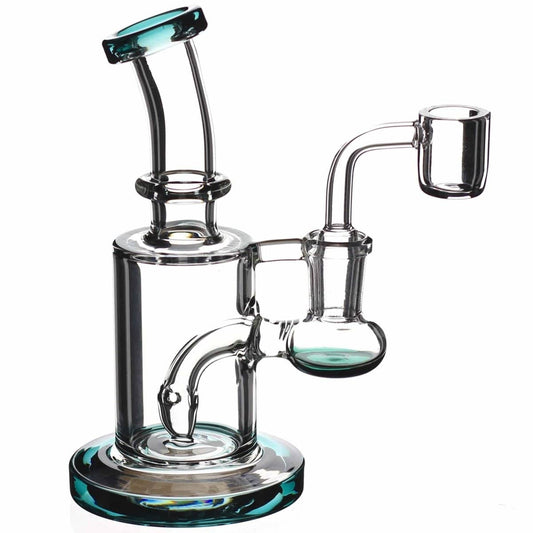 Benext Generation Glass TEAL Bad Ass Dab Rig