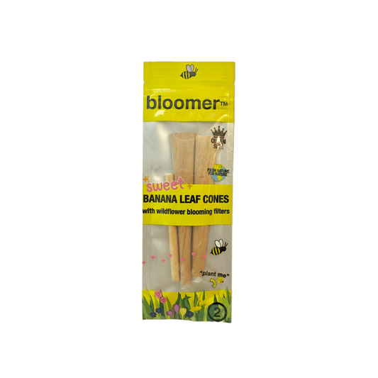bloomer biodegradables 3 Packs (6 cones) bloomer™ sweet banana leaf cones
