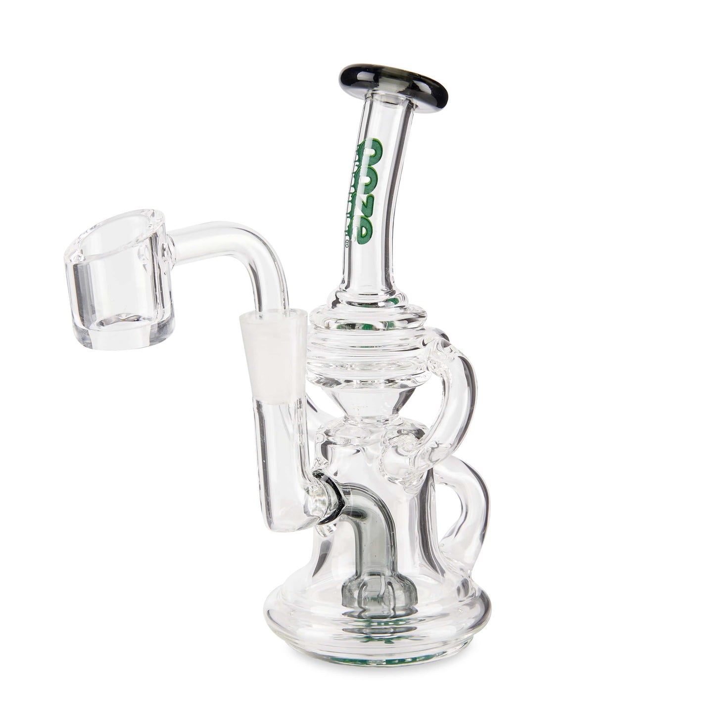 Ooze Dab Rig Midnight Wave Ooze Surge Mini Recycler Dab Rig