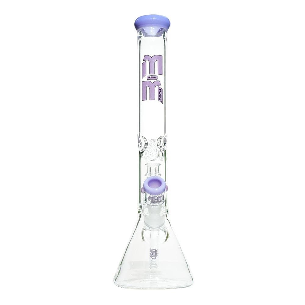 MM-TECH-USA Waterpipe Pink Slyme Beaker with Chandelier Percolator by M&M Tech
